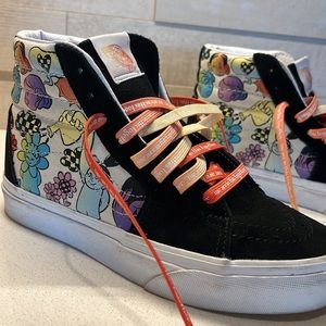 Vans Kids SK8-Hi Cultivate Care Skate Shoe, Suede and Canvas, Size 4.5 Youth